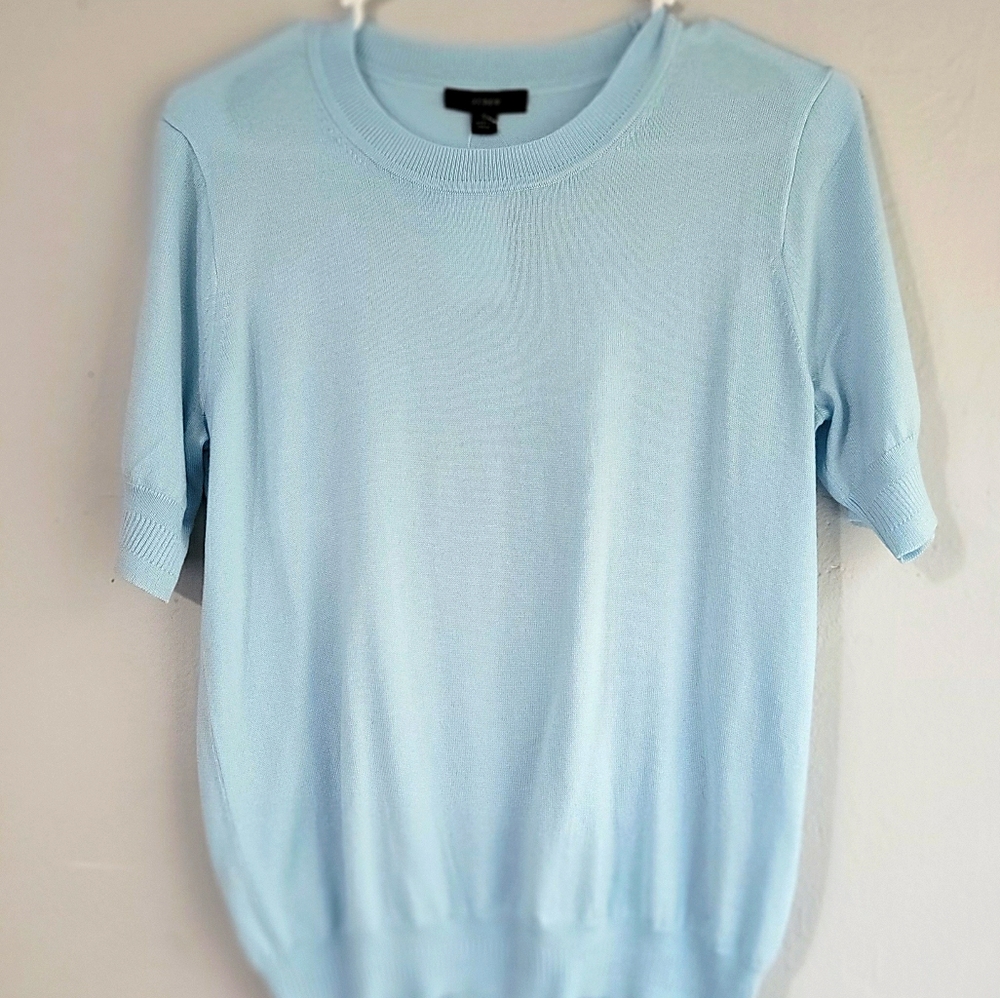 J Crew short sleeve sweater